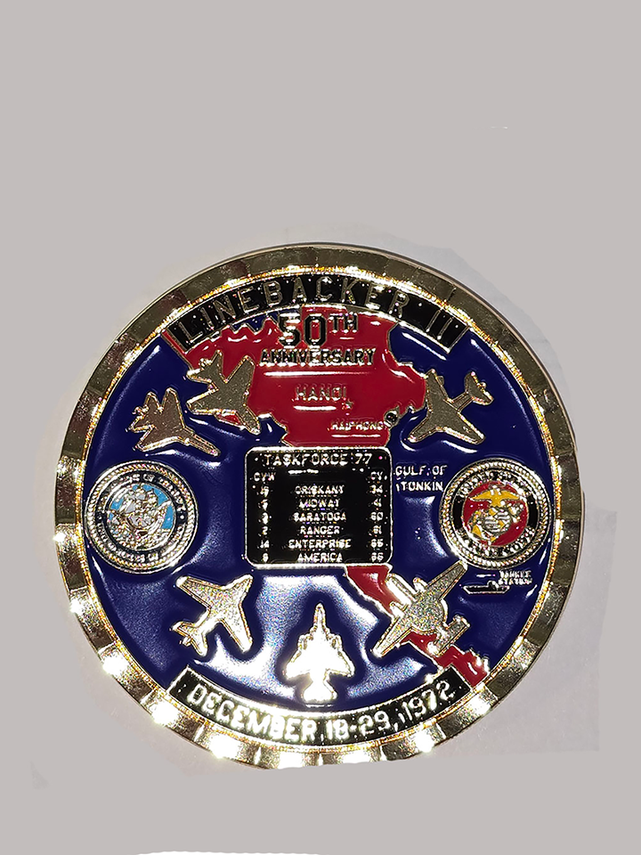 Linebacker II Challenge Coin
