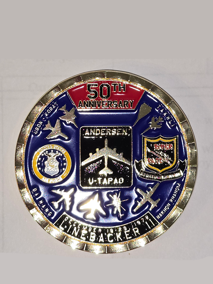 Linebacker II Challenge Coin