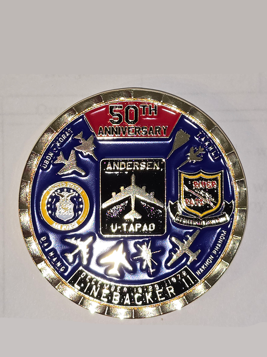 Linebacker II Challenge Coin