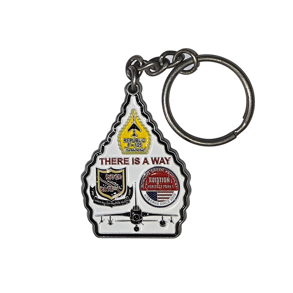 F-105 Keychain - rear
