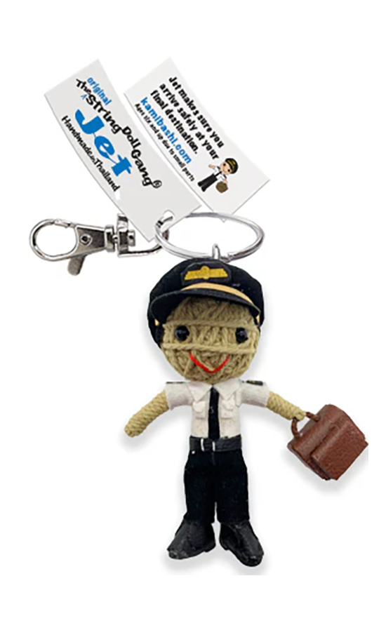 String Doll Keychain